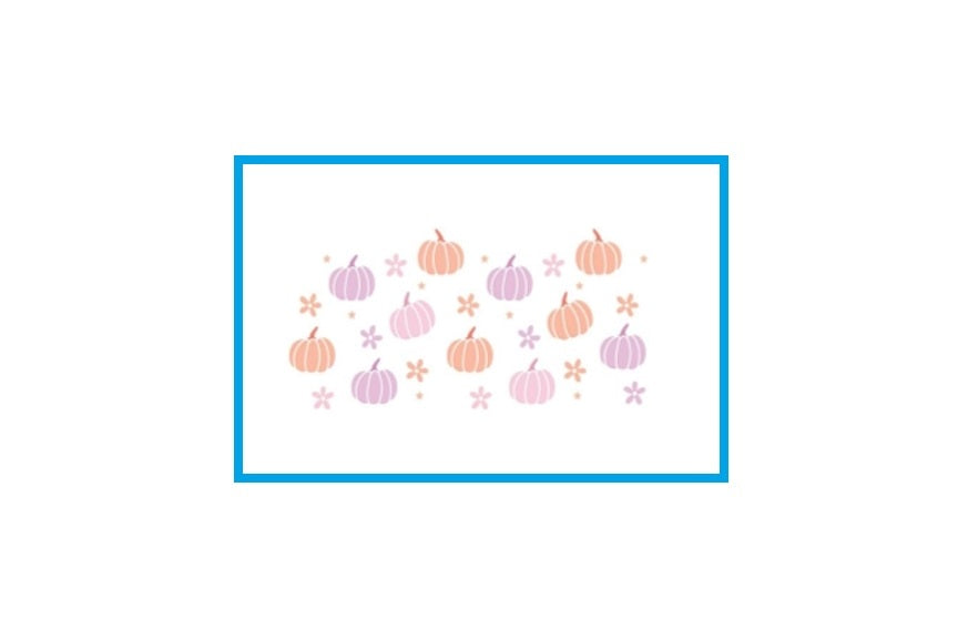 Pattern Pink Pumpkins