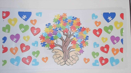 Autism Awareness Tree