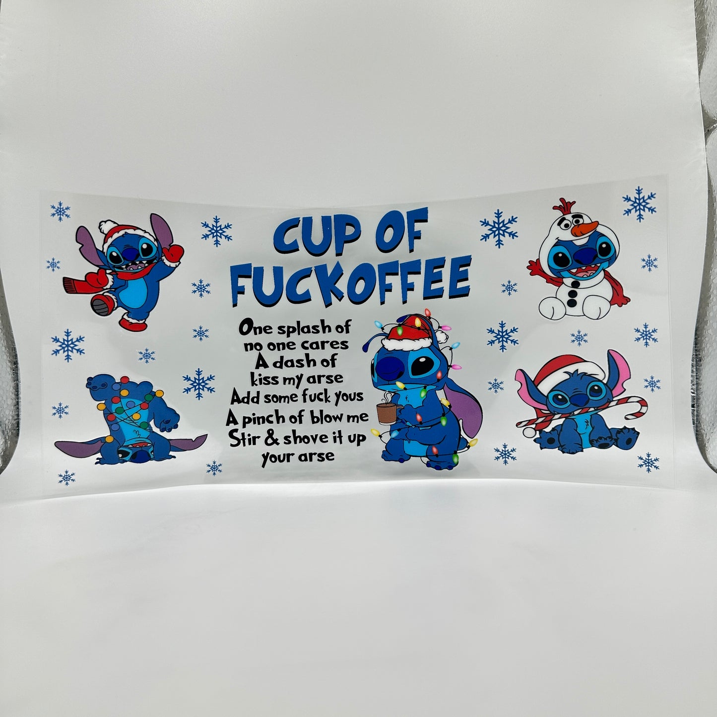 Stitch, Not one cares! (Copy)