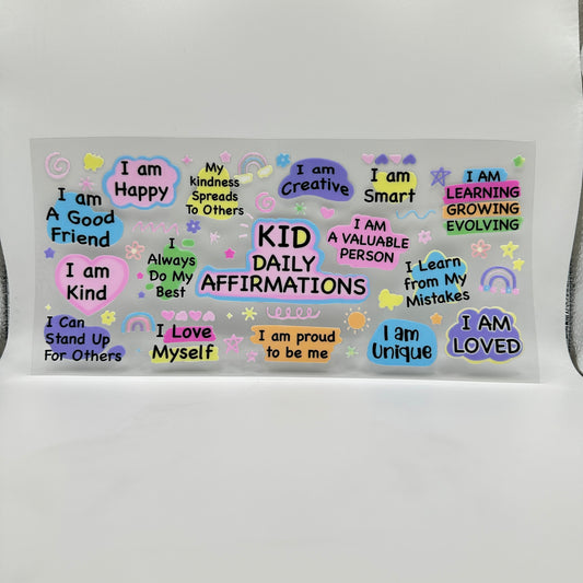 Kid Affirmations