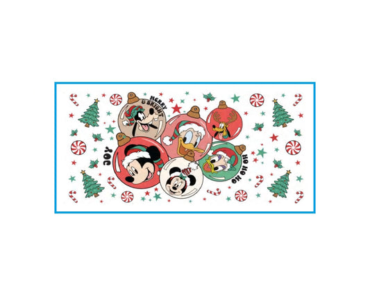 Christmas Mickey and Friends Ornaments