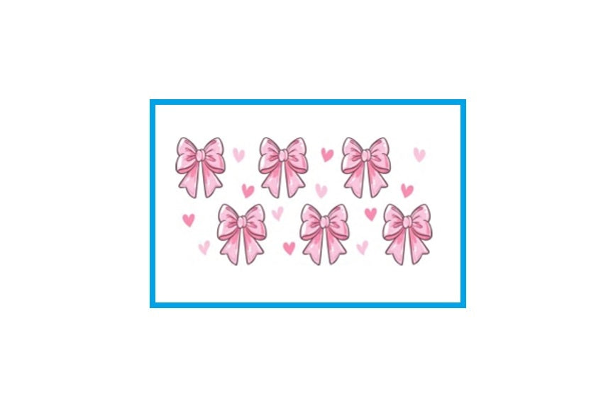 Pattern Pink Bows 2