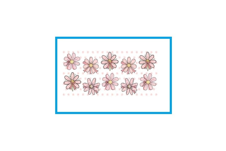 Pattern Pink Flowers